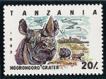 Sellos de Africa - Tanzania -  Zona de conservación de Ngorongoro