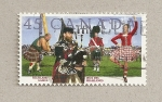 Stamps Canada -  Juegos de las Highlands