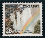 Sellos del Mundo : Africa : Zimbabwe : Cataratas Victoria