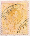 Stamps : Europe : Spain :  Alfonso XIII "Medallón"