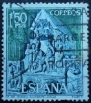 Stamps Spain -  Iglesia de San Vicente / Avila