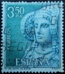 Stamps Spain -  Dama de Elche