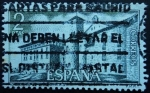 Stamps Spain -  Monasterio de Leyre