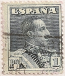 Stamps : Europe : Spain :  Alfonso XIII "Vaquer"