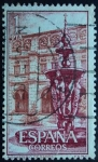 Stamps Spain -  Monasterio de Samos / Lugo
