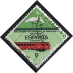 Stamps : Europe : Spain :  E2670 - XXIII Congreso Inter. Ferrocarriles