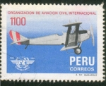 Stamps : America : Peru :  Aviacion civil