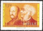 Sellos de America - Chile -  SERVIDORES EMINENTES DE LA NACION - HERMANOS PHILIPPI