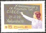 Stamps Chile -  X ANIVERSARIO Y IX REUNION PARA LA EDUCACION CIENCIA Y CULTURA