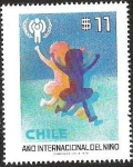 Stamps Chile -  AÑO INTERNACIONAL DEL NIÑO