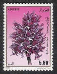 Sellos del Mundo : Africa : Argelia : FLORES: 6.102.041,00-ORQUIDEA-Orchis simia lam