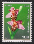 Sellos del Mundo : Africa : Argelia : FLORES: 6.102.043,00-ORQUIDEA-Ophrys apifera huds