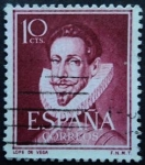 Stamps Spain -  Félix Lope de Vega y Carpio (1562-1635)