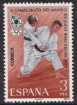 Stamps Spain -  CAMPEONATO DEL MUNDO DE JUDO