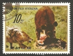 Stamps : Asia : North_Korea :  fauna, hienas