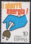 Stamps Spain -  AHORRO DE ENERGÍA