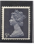 Stamps United Kingdom -  Machin predecimal