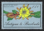Stamps : America : Antigua_and_Barbuda :  FLORES: 6.105.021,00-Hylocereus undatus