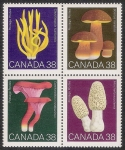 Stamps Canada -  SETAS-HONGOS: 1.126.000,00-SERIE COMPLETA