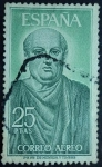 Stamps Spain -  Lucius Annaeus Seneca (4 a.c.-65)