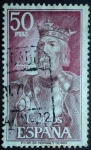 Stamps Spain -  Fernán González (910-970)