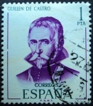 Stamps : Europe : Spain :  Guillén de Castro (1569-1631)