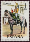 Stamps Spain -  Soldados