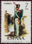 Stamps Spain -  Soldados