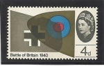 Stamps United Kingdom -  25º  aniversario de la Batalla de Inglaterra