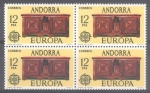 Stamps Andorra -  ANDORRA 1976_103x4 Europa