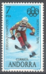 Stamps Andorra -  ANDORRA 1976_104 XXI Juegos Olímpicos en Montreal.