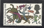 Stamps United Kingdom -  9º centenario de la Batalla de Hastings, en 1066