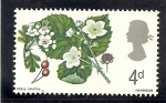 Sellos de Europa - Reino Unido -  Flores.