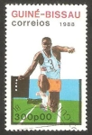 Stamps Guinea Bissau -  deporte salto de longitud