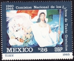 Sellos del Mundo : America : M�xico : COMISION NACIONAL DE LIBROS DE TEXTOS