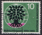 Stamps Germany -  AÑO MUNDIAL DEL REFUGIADO