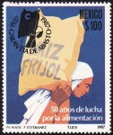 Stamps Mexico -  50 años de lucha por la alimentación