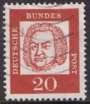 Stamps Germany -  PERSONAJES CÉLEBRES