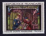 Stamps France -  EGLISE SAINTE MADELEINE - TROYES