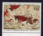 Stamps : Europe : France :  GROTTE PREHISTORIQUE DE LASCAUX