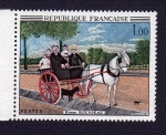 Stamps : Europe : France :  HENRI ROUSSEAU