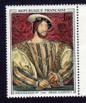 Stamps : Europe : France :  FRANÇOIS I PAR JEAN CLOUET