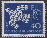 Sellos del Mundo : Europa : Alemania : EUROPA 1961