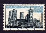 Stamps France -  CATHEDRALE DE LAON