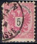 Stamps Austria -  Scott  43  Aguila