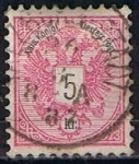 Stamps Austria -  Scott  43  Aguila (3)