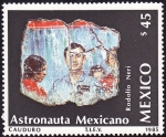 Sellos de America - México -  RODOLFO NERI-Primer astronauta mexicano