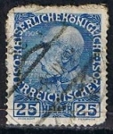 Stamps Austria -  Scott  118a  Emperador Francisco Jose (6)