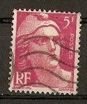 Stamps : Europe : France :  Marianne - Tipografiado.