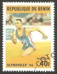Stamps Benin -  deporte, atletismo